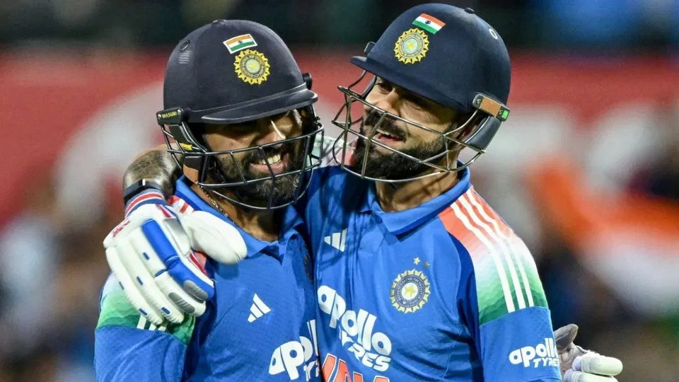 Virat Kohli and Rohit Sharma [Source: AFP]